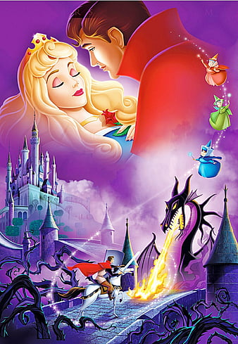 Image result for sleeping beauty sleep art  Disney sleeping beauty, Sleeping  beauty castle, Disney wallpaper