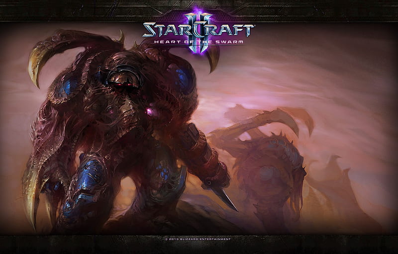 StarCraft 2, Infested Marine, Infected marine, Heart of the swarm for , section игры, HD wallpaper