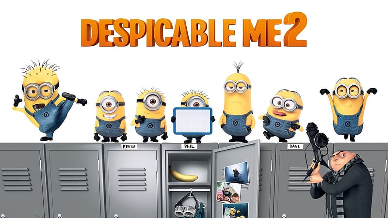 Despicable Me, Movie, Gru (Despicable Me), Despicable Me 2, HD wallpaper