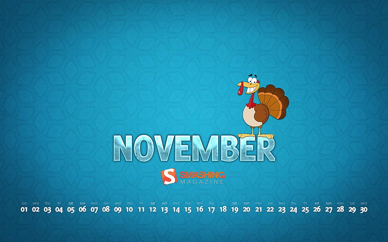 Turkey-November 2011-Calendar, HD wallpaper