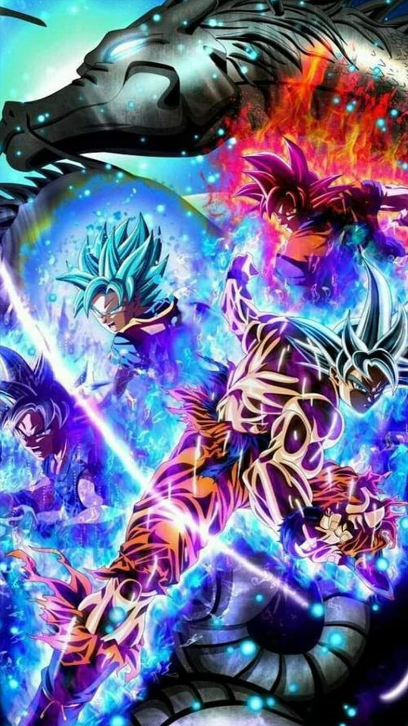 Goku transformation, black, legend, super, sayian, ssj, dragon, ball, HD phone wallpaper