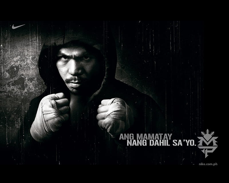 Manny Pacquiao, boxer, nike, filipino, pac-man, boxing, HD wallpaper