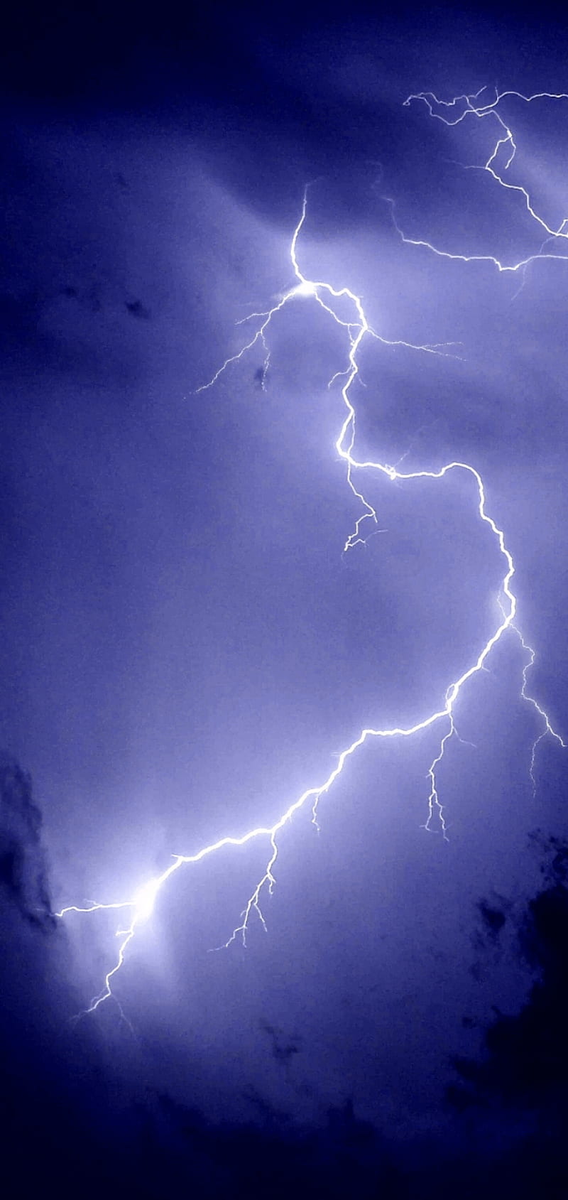 Blue Lighting, lightning, storm, strike, weather, lightnings, theme, thunder, graphy, storms, HD phone wallpaper