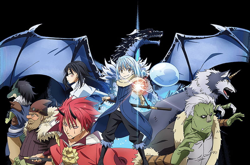 Anime That Time I Got Reincarnated as a Slime Benimaru (That Time I Got Reincarnated as a Slime) Ranga (Tensei Shitara Slime datta. Anime, Slime , Slime, The Time I Got Reincarnated As A Slime, HD wallpaper