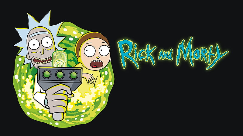 TV Show Rick and Morty Morty Smith With Colorful Words Background Movies,  HD wallpaper