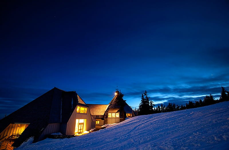 Timberline-Lodge, timberline, oregon, hood, cool, lodge, mount, HD wallpaper