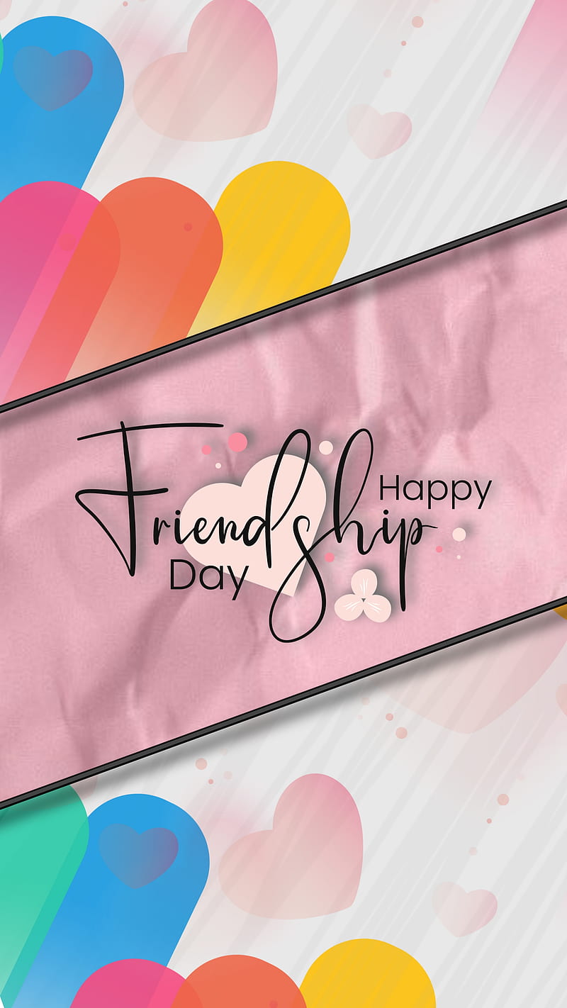 Feliz dia de la amistad, tendencias, amigos para siempre, dia de la amistad,  Fondo de pantalla de teléfono HD | Peakpx
