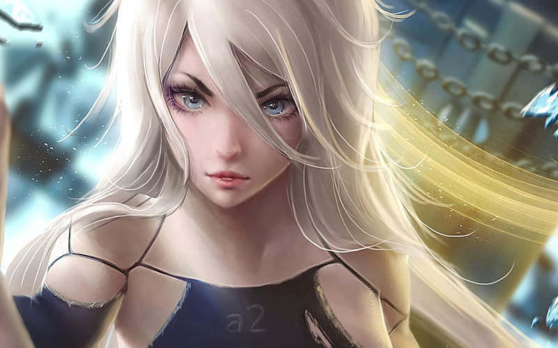 YoRHa 2B NieR Automata Game Art #22110  Anime, Personagens femininos,  Personagens de anime