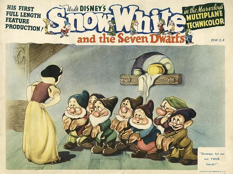 1920x1080px, 1080P free download | Snow White, dwarfs, cartoon, movie