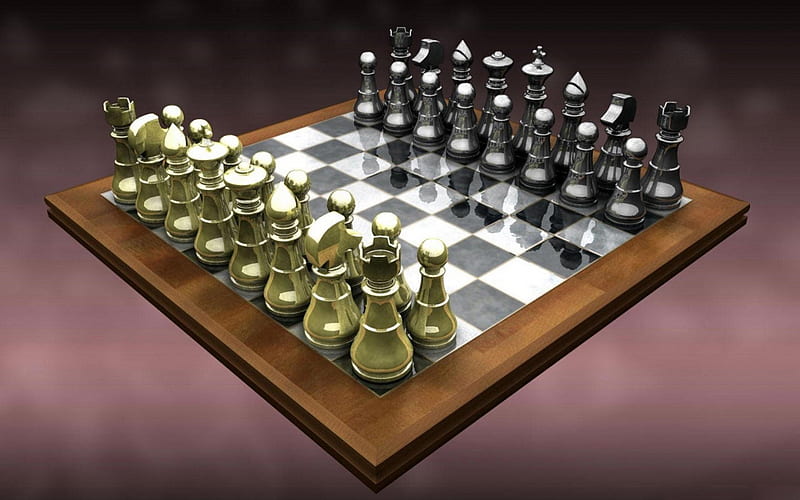 chess party, board, piece, chess, rook, HD wallpaper