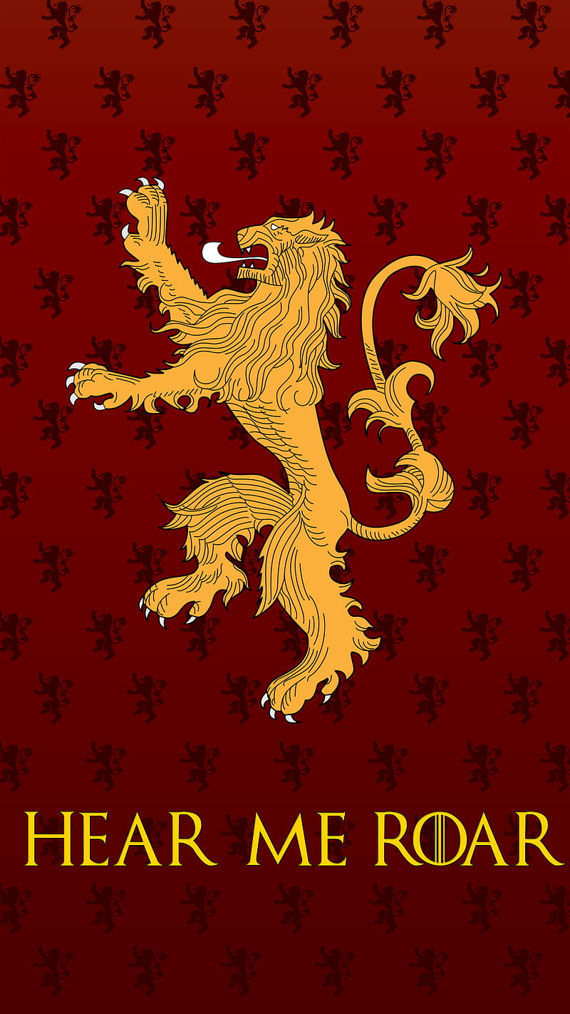 Lannister Hear Me, asoiaf, casterly rock, cersei lannister, game of thrones, hear me roar, lion, season 7, HD phone wallpaper