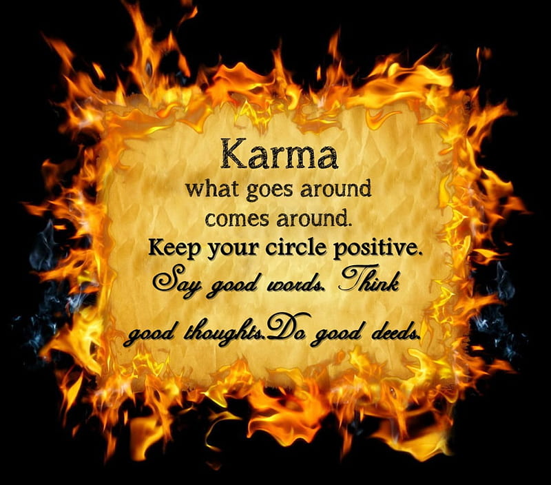 Keep your karma clean.  Cool words, Power of positivity, Good