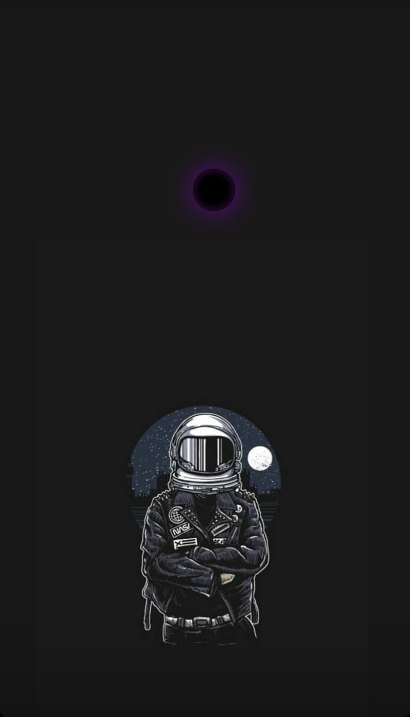 Agujero negro, astronauta, astronomía, oscuro, ligero, púrpura, espacio,  estrellas, Fondo de pantalla de teléfono HD | Peakpx