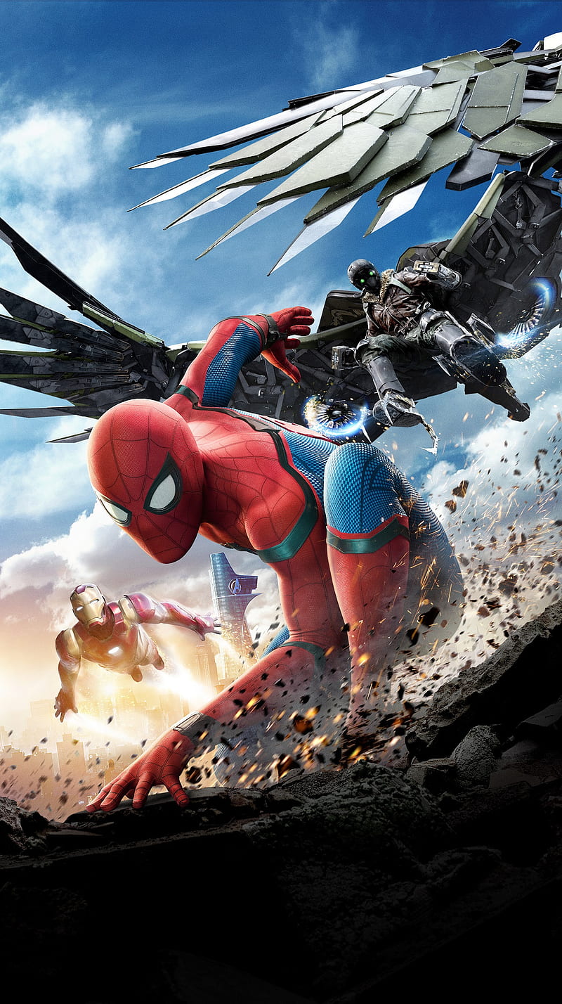 Spider Man, iron man, spider man homecoming, spider-man, HD phone wallpaper  | Peakpx
