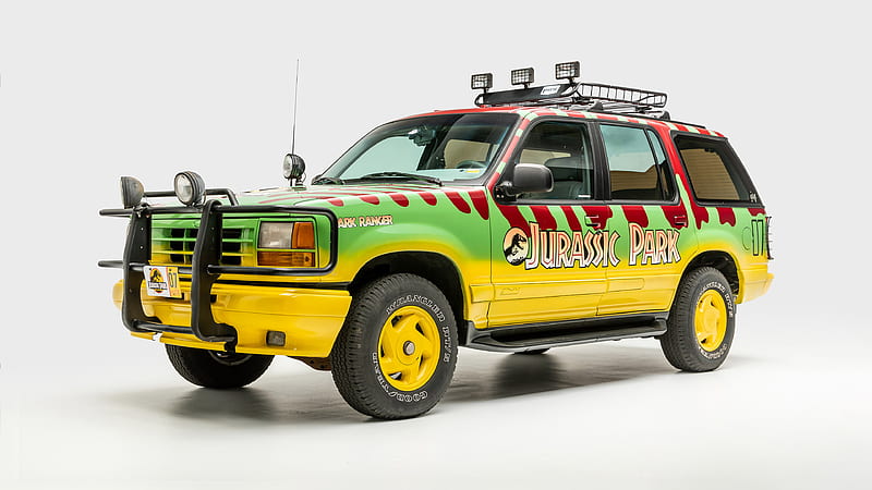 1992 Ford Explorer Limited XLT ‘Jurassic Park’, SUV, V6, car, HD wallpaper