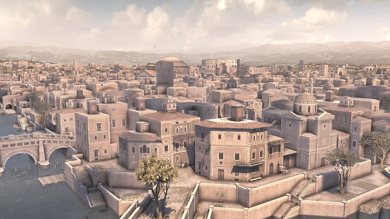 Assassin's Creed Brotherhood, creed, brotherhood, ezio, rome, auditore, assassin, 2, HD wallpaper
