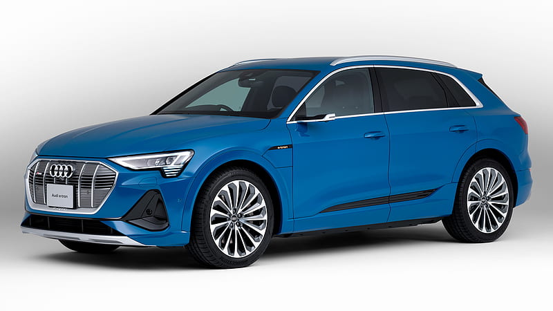 Audi, Audi E-Tron S Line, Blue Car, Car, Crossover Car, Electric Car, Luxury Car, Mid-Size Car, SUV, HD wallpaper