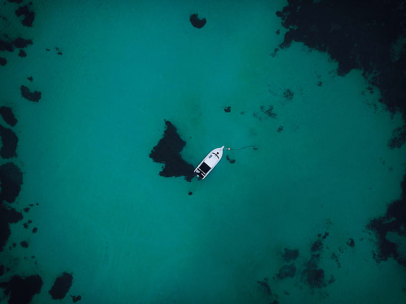 White and black boat, HD wallpaper | Peakpx