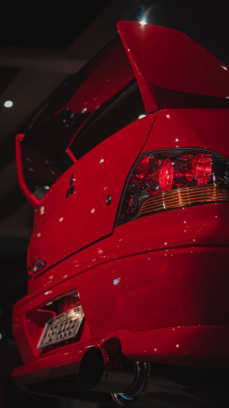 Lancer IX, red, cars, fast, car, mitsubishi, evo, HD phone wallpaper