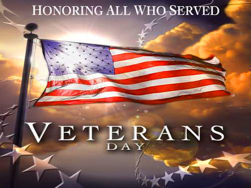 Honoring all who served, veterans, America, honor, flag, HD wallpaper