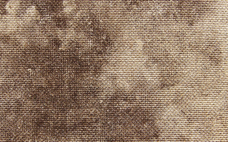old knitted texture, brown fabric background, fabric texture, brown background, HD wallpaper