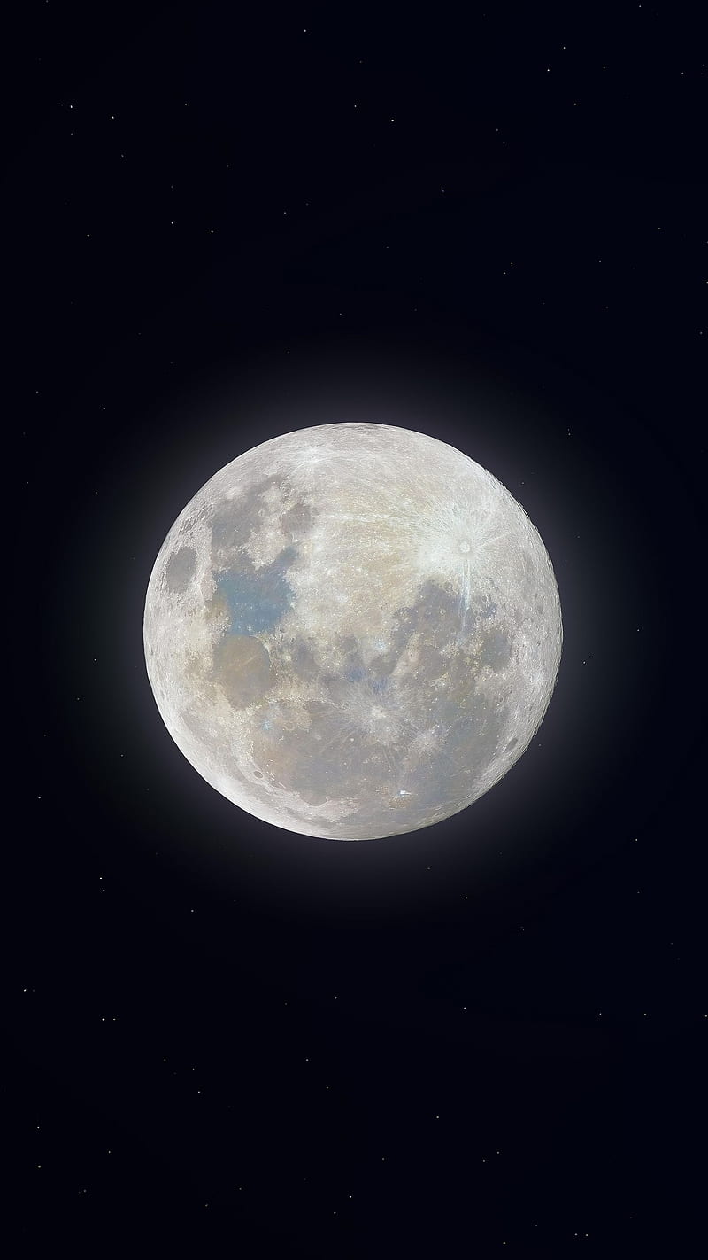 Bright Full Moon , full moon, planet, lockscreen, background, HD phone wallpaper