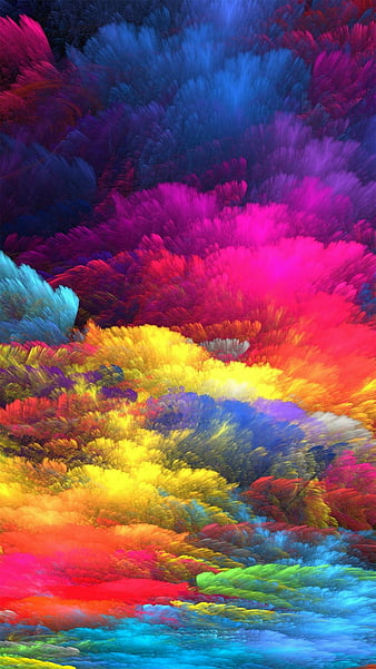 Abstract colors, color, colorful, colour, explosion, mate, paint, smoke ...