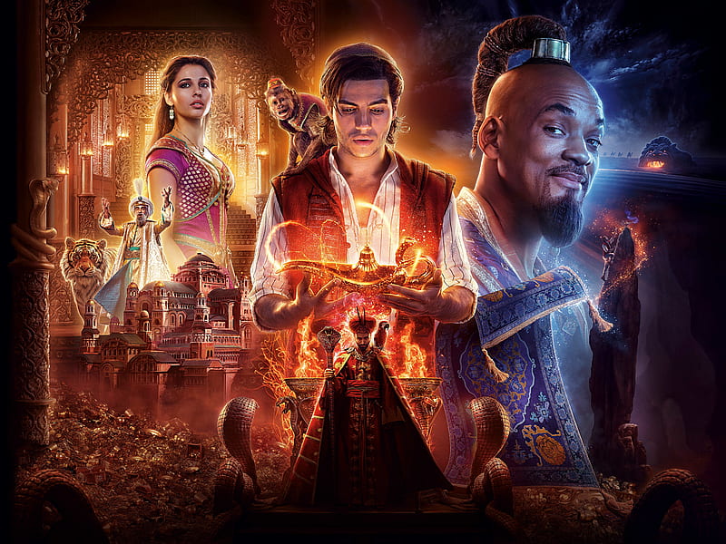 Aladdin 2019 Movie 6K, HD wallpaper