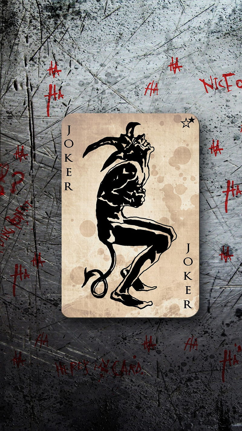 Joker card , joker danger, HD phone wallpaper