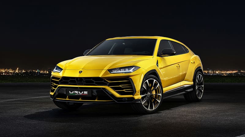 Lamborghini, Car, Suv, Lamborghini Urus, Vehicles, Yellow Car, HD wallpaper