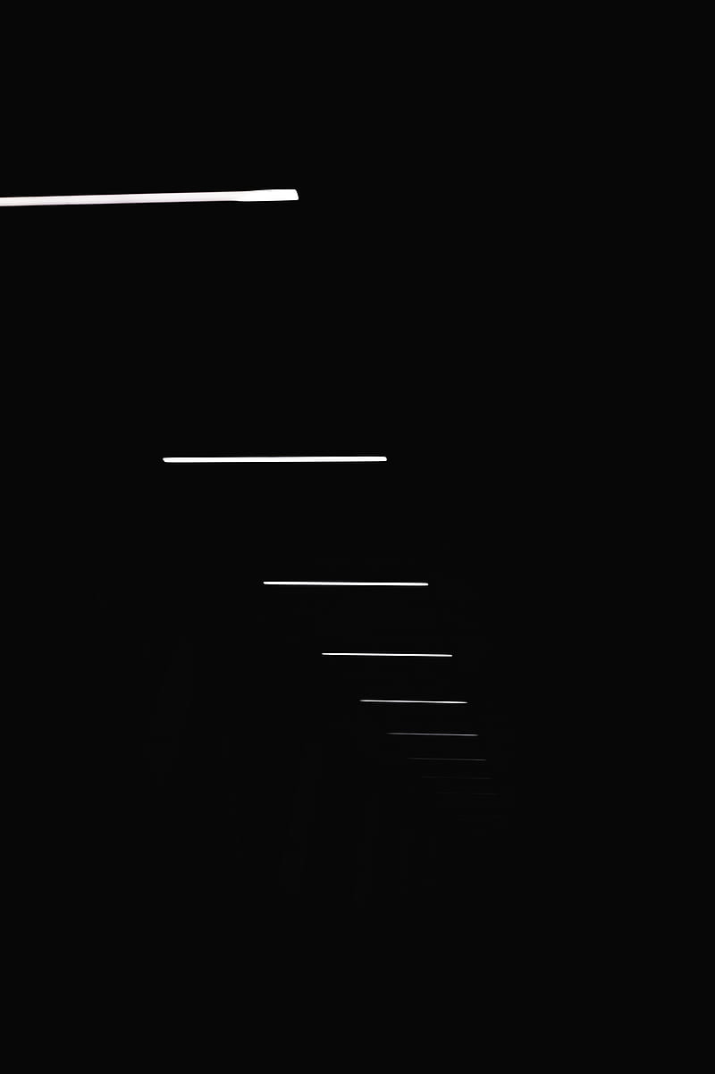 lamps, lines, darkness, dark, black, HD phone wallpaper