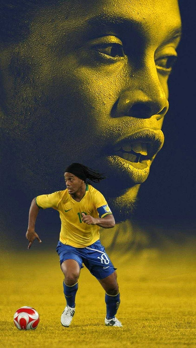 Ronaldinho, barcelona, brazil, football, football, futebol, milan, player, soccer, team, HD phone wallpaper