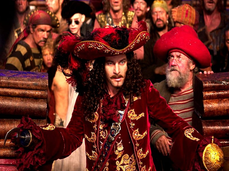 Captain Hook, family, peter pan, movie, fairy tale, magical, cinema, movies, HD wallpaper