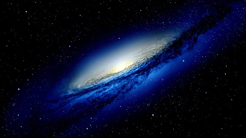 Blue Macbook Pro Retina Space Stars Galaxy Space, HD wallpaper