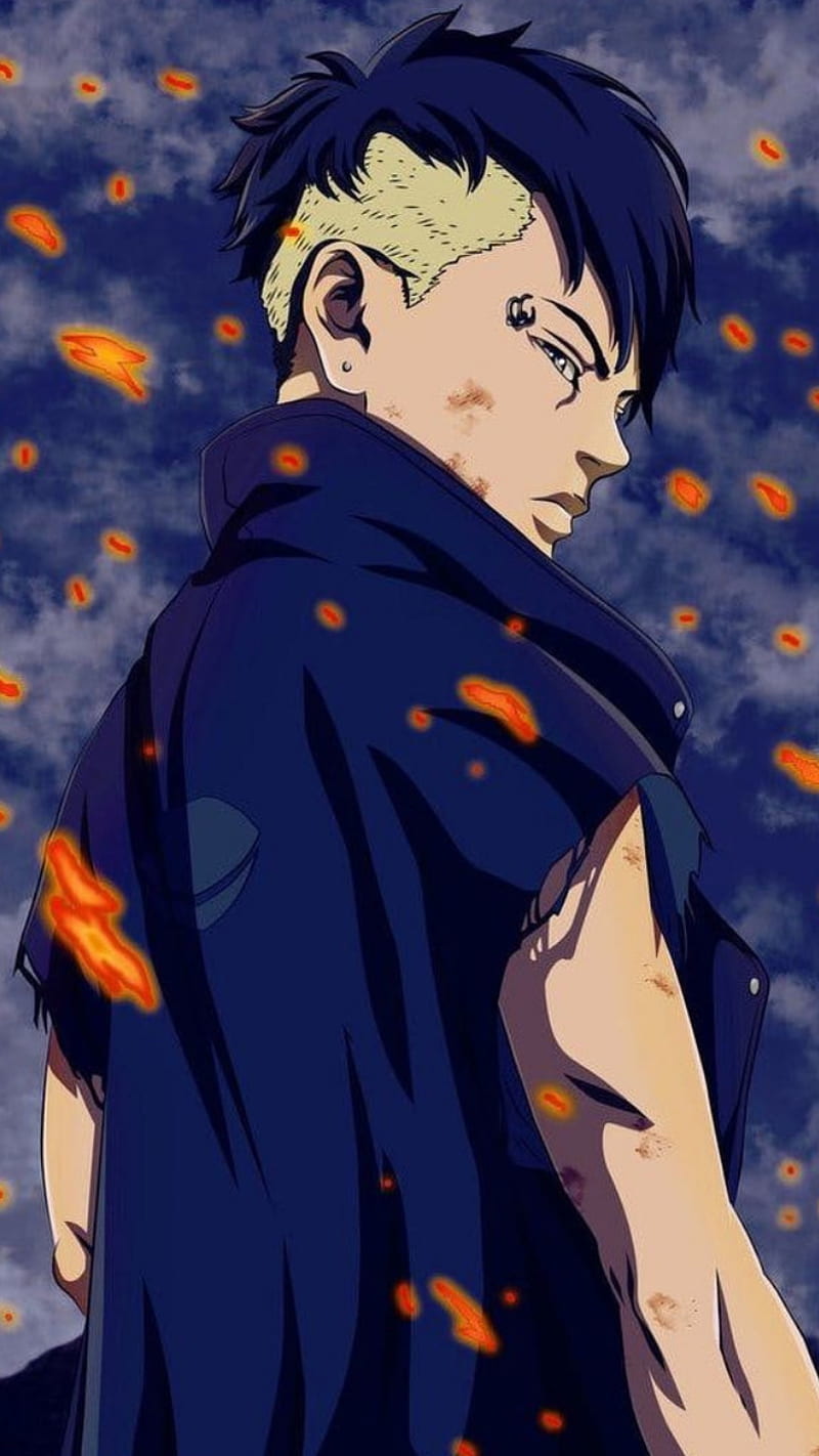 Kawaki, anime, boruto, karma, manga, naruto, ninja, otsusuki, tattoo, HD phone wallpaper