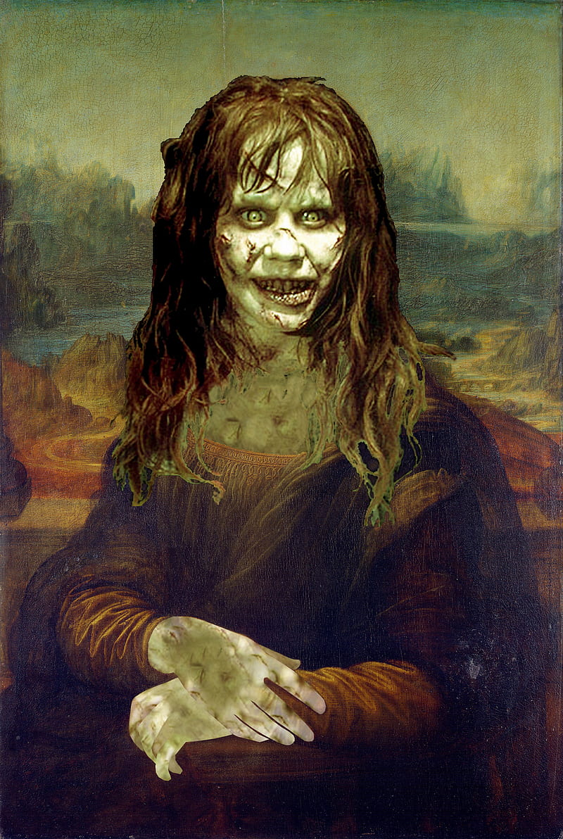 Mona Lisa Leonardo da Vinci - The Exorcist, Louvre Mona Lisa, HD phone wallpaper