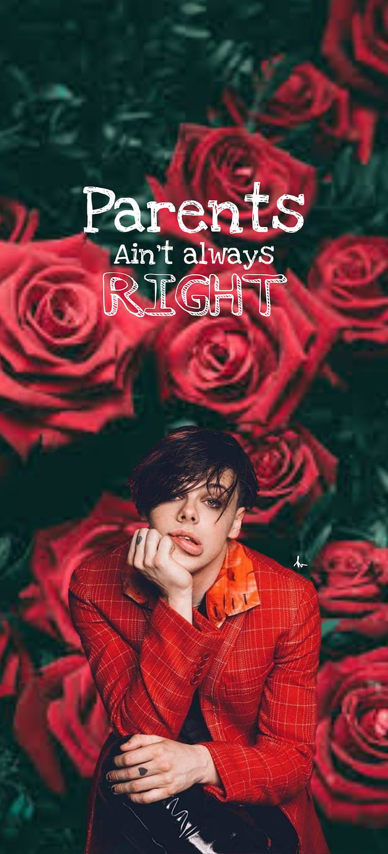 pxresoxl edits  Yungblud  Lockscreens Requested Psd by