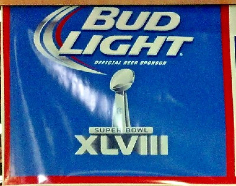 Bud Light Super Bowl 48 Display, bud light nfl, bud light super bowl ...