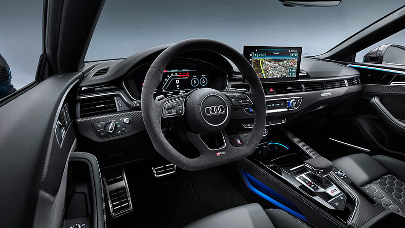 Audi RS 5 Coupe 2019 Interior, HD wallpaper