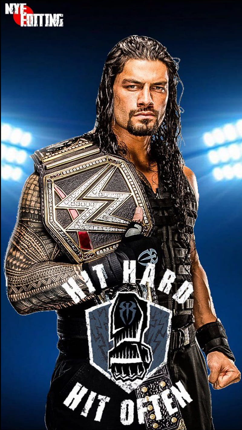 Roman Reigns Uni, champion, king, man, wwe, HD phone wallpaper ...