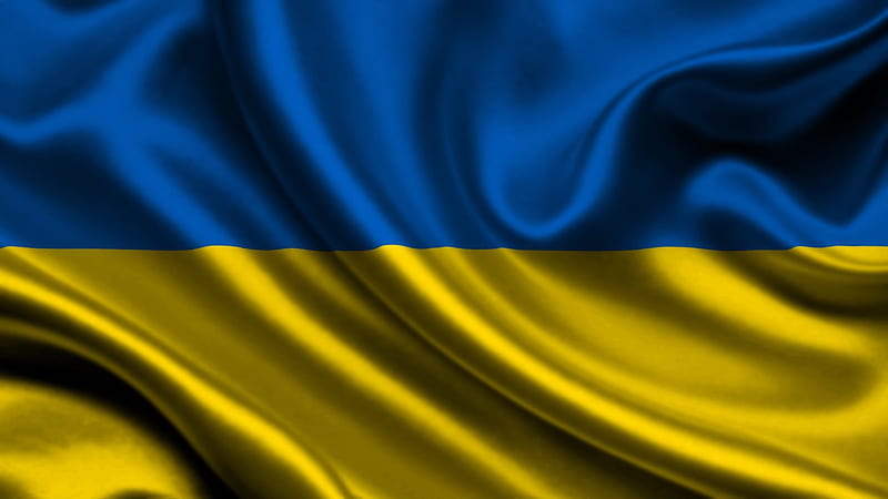 ukrainian flag, flag of ukraine, blue and yellow flag, ukraine, HD wallpaper