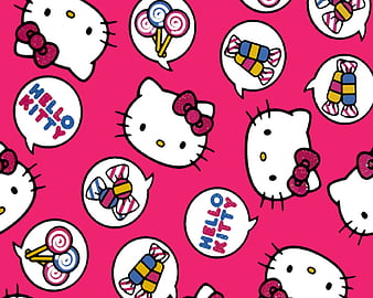 Hello Kitty, cartoons, face, HD wallpaper | Peakpx