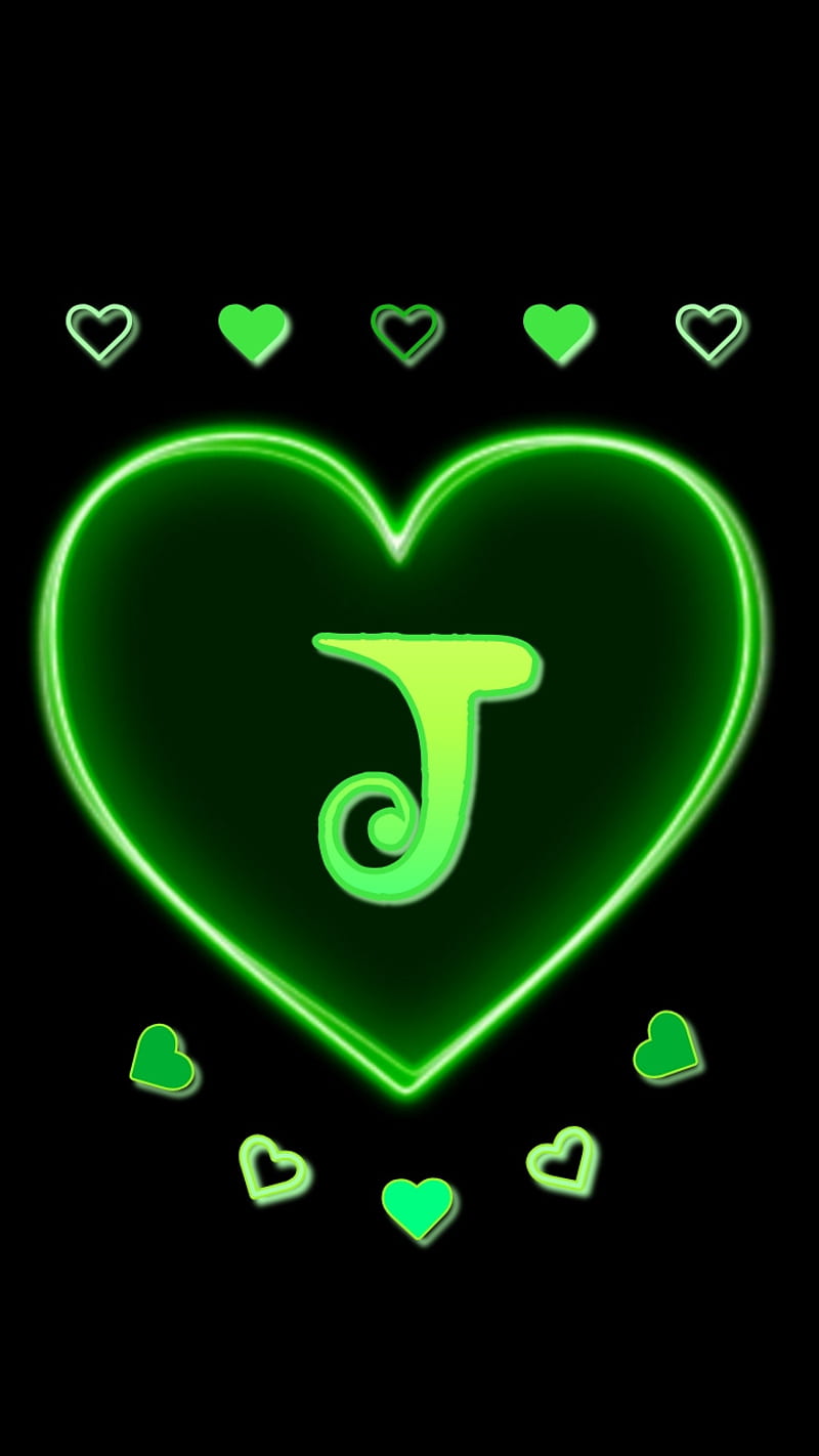 A Green J, alphabet, initials, letter j, HD phone wallpaper | Peakpx