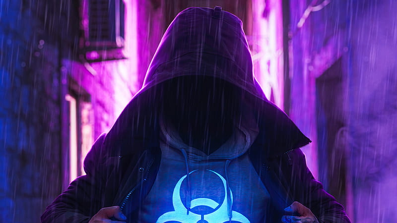 Hoodie Boy With Powers, hoodie, anonymus, artist, artwork, digital-art, HD wallpaper