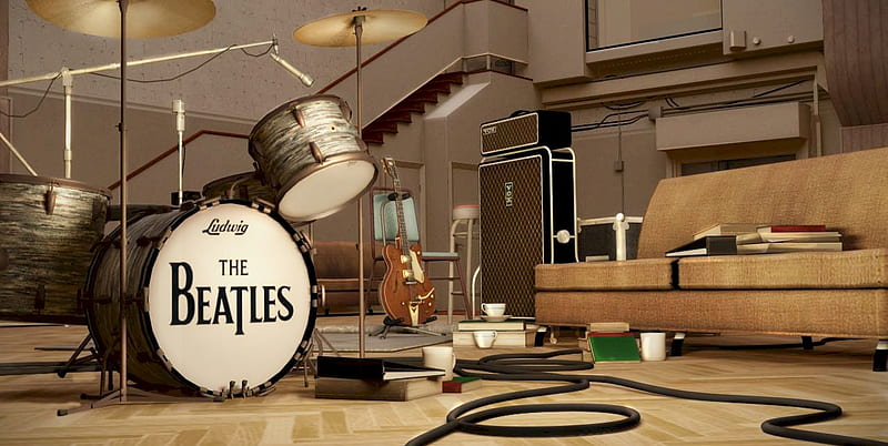The Beatles: Rock band, the beatles, the beatles rock band, rock band, HD wallpaper