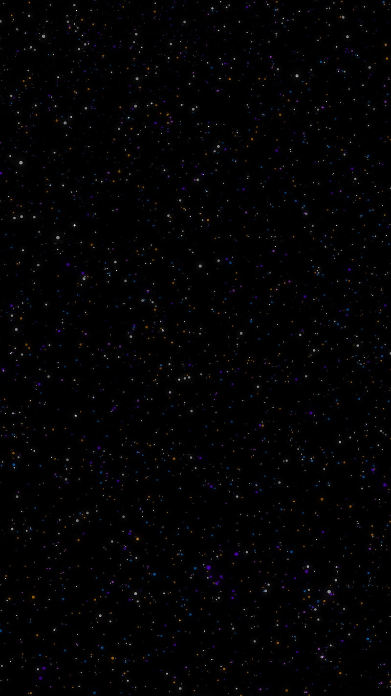 GLOW IN DARK, Stars, Theme, amoled, asteroids, black, outer space, space, universe, HD phone wallpaper