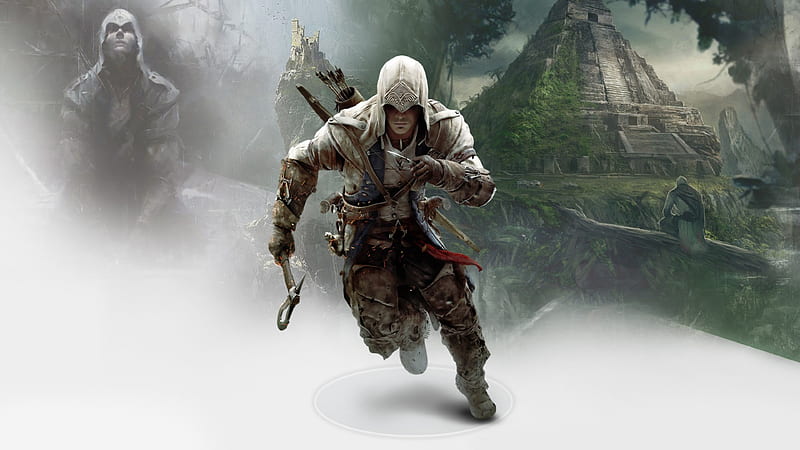 Connor In Assassins Creed 3, assassins-creed, games, xbox-games, ps-games, pc-games, HD wallpaper