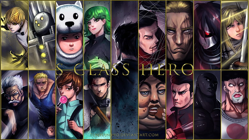 Anime, One Punch Man, Genos (One Punch Man), Tatsumaki (One Punch Man), Zombieman (One Punch Man), Atomic Samurai (One Punch Man), Bang (One Punch Man), Child Emperor (One Punch Man), Metal Bat (One Punch Man), Pig God (One Punch Man), Superalloy Darkshine (One Punch Man), Tanktop Master (One Punch Man), King (One Punch Man), Watcog Man (One Punch Man), Drive Knight (One Punch Man), Bad (One Punch Man), Dr Bofoi (One Punch Man), Puri Puri Prisoner (One Punch Man), Blast (One Punch Man), Flashy Flash (One Punch Man), Kamikaze (One Punch Man), Metal Knight (One Punch Man), HD wallpaper