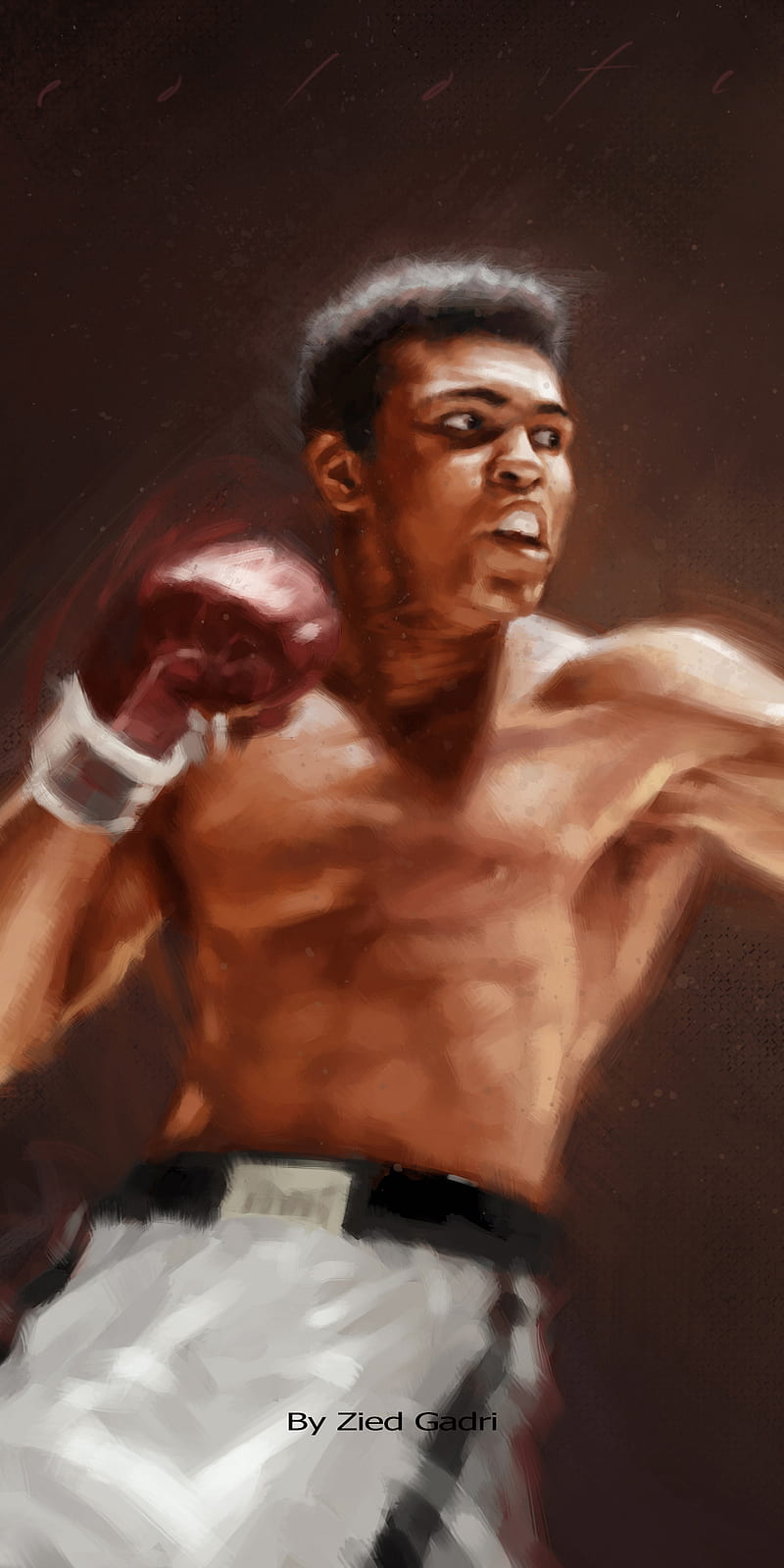 Mohamed Ali Klay, box, boxe, boxing, dali, legend, HD phone wallpaper