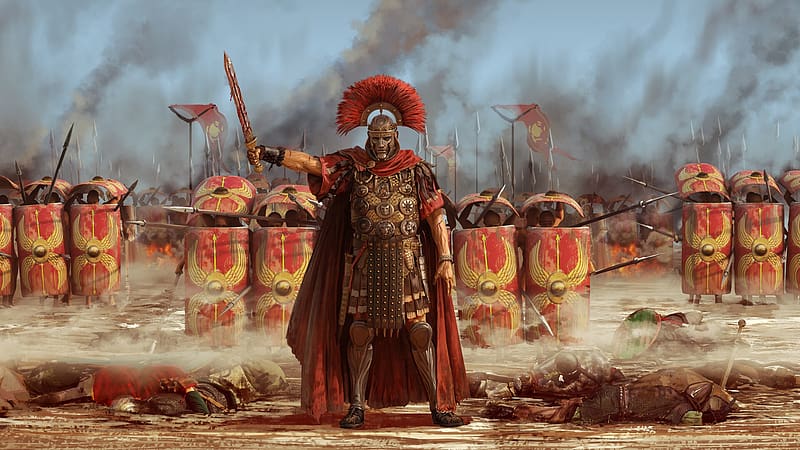 Fantasy, Warrior, Roman Legion, HD wallpaper